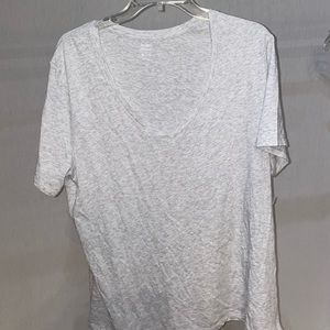 NWT Grey v-neck t-shirt